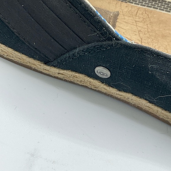 “UGG” Charcoal Black Espadrilles. - Picture 8 of 12